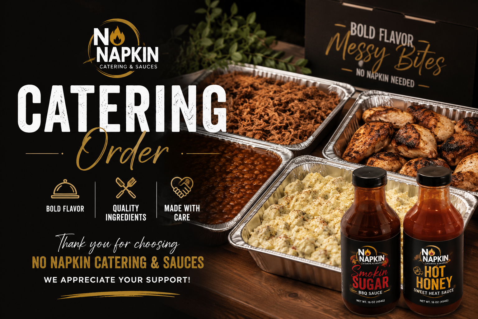 No Napkin Catering